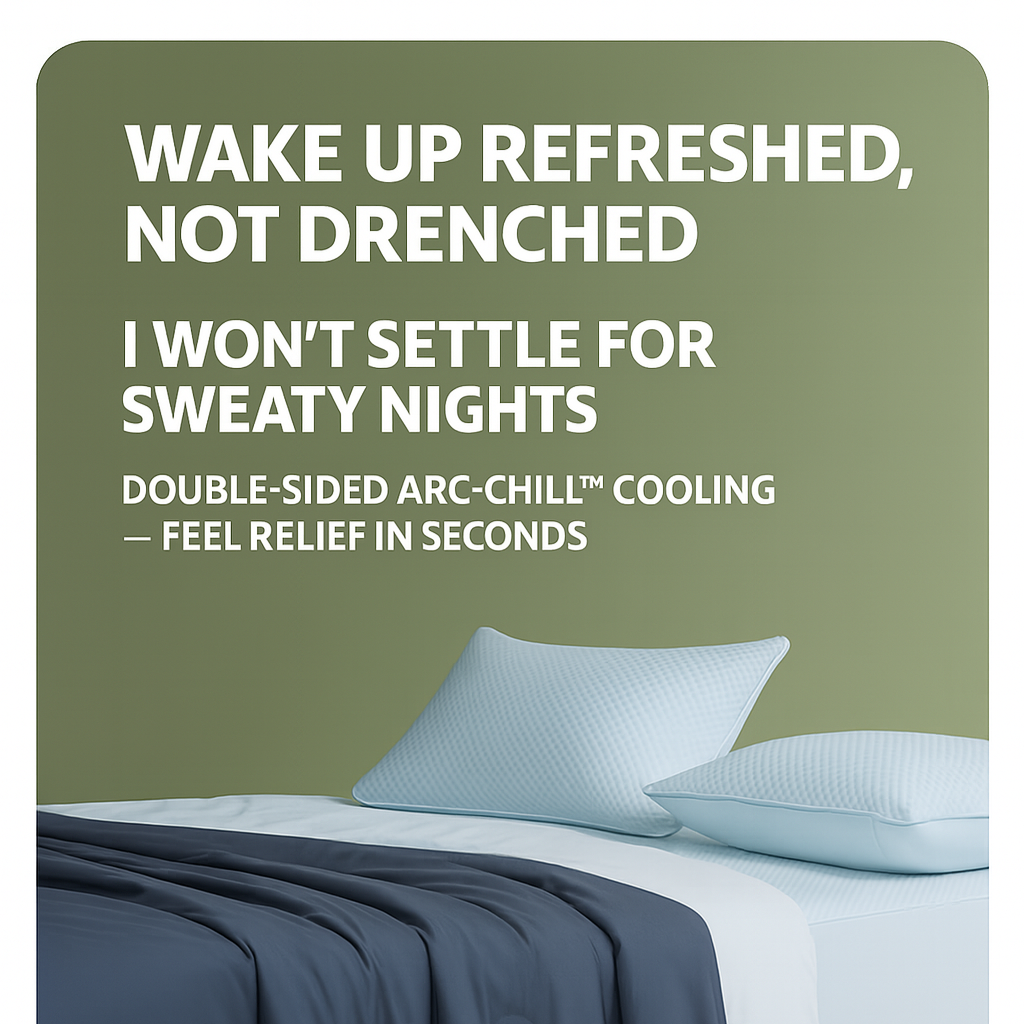 Hot Flashes Cooling Blanket Starter Pack