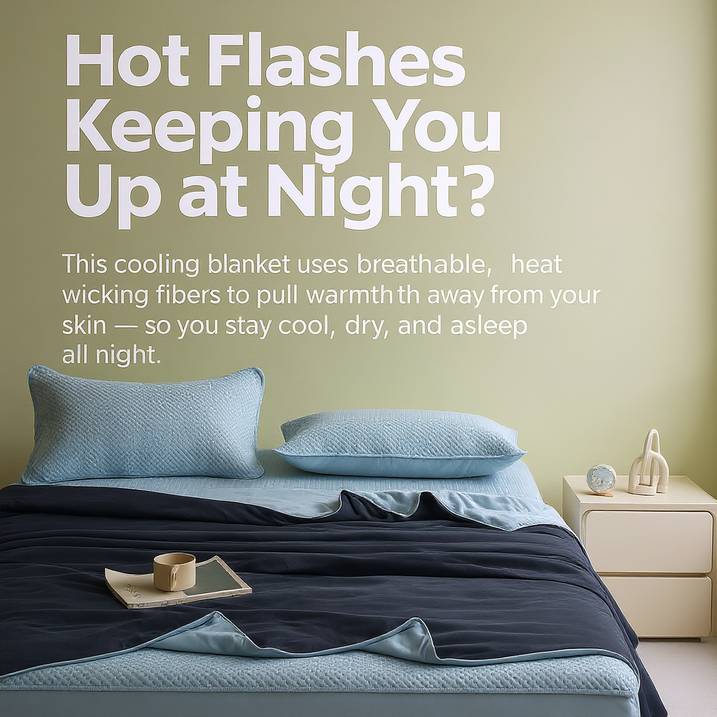 Hot Flashes Cooling Blanket Starter Pack